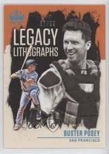 2021 Panini Diamond Kings Legacy Lithographs Holo Blue 57/99 Buster Posey 0i1b