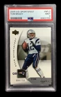 2005 upper deck UD #NFL2 tom brady; sportsfest exclusive /750 promo PSA 9  RARE