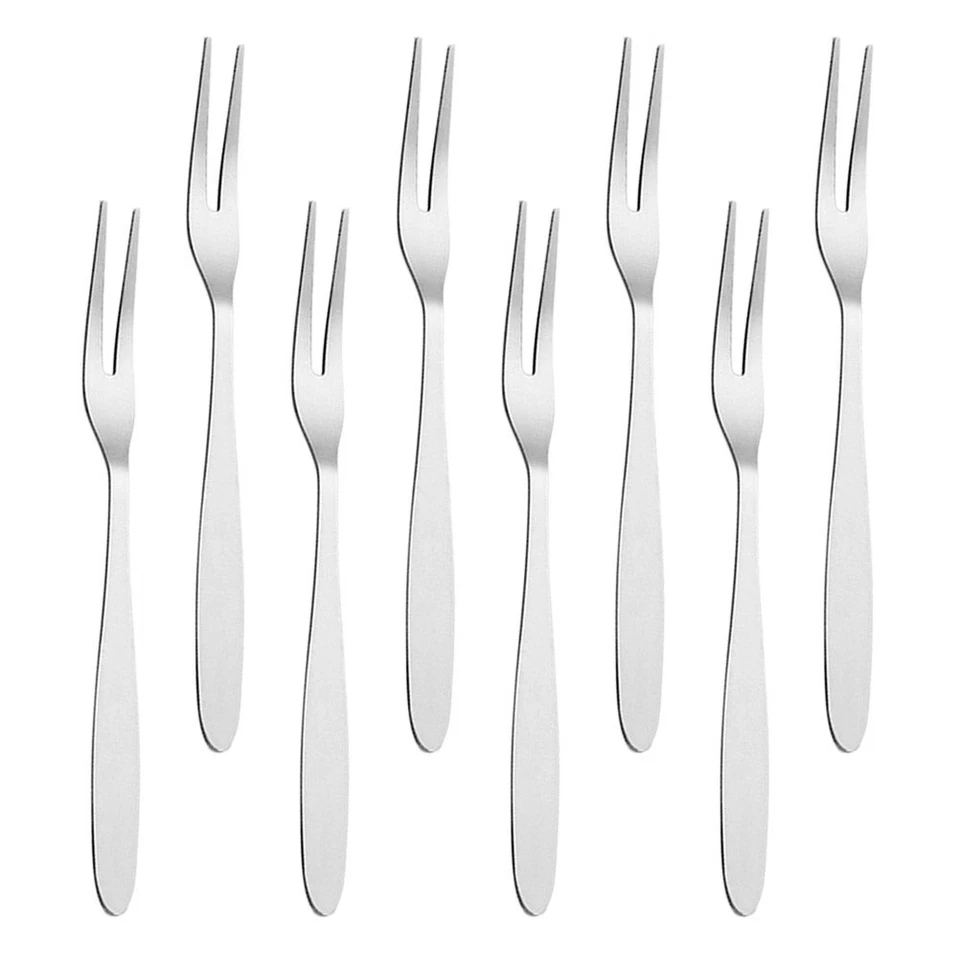  36 Pcs Forchette Di Frutta in Acciaio Inossidabile FORCHI PASTRY - Immagine 3 di 4