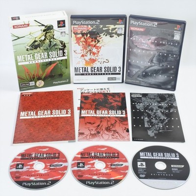 Metal Gear Solid 3 Substance Limited PS2 Playstation 2 für JP System 2321 p2