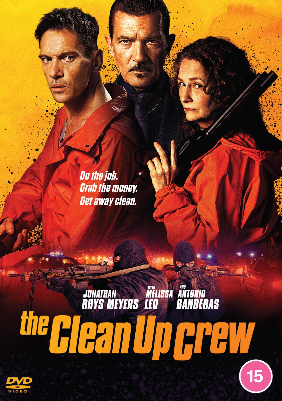 The Clean Up Crew (DVD) Jonathan Rhys Meyers Antonio Banderas Melissa Leo