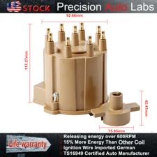 New Distributor Cap and Distributor Rotor Ignition Kit 8132 For Chevy 1987-1995