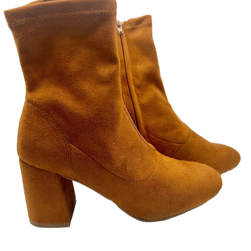 Botín Fiona I High Hill 5 1/2 Amarillo Marrón  Foto 2 de 4