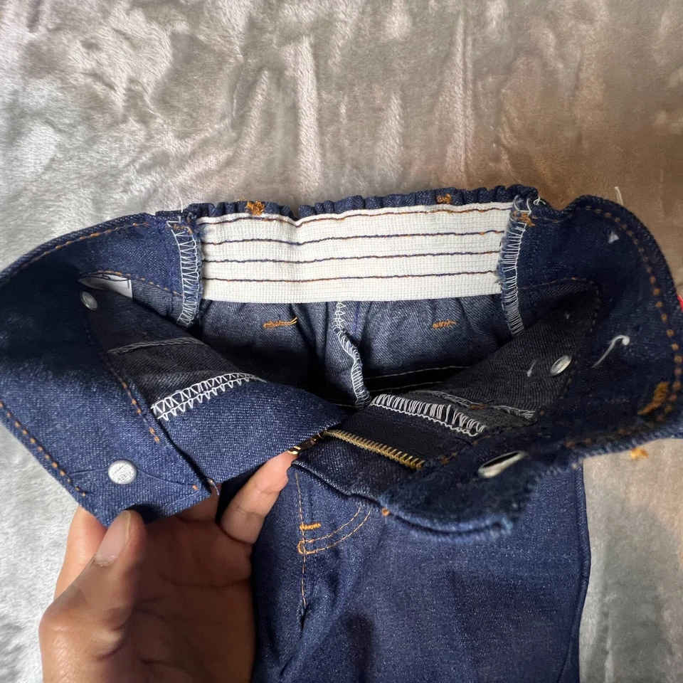 Dickies Branders джинсы 5 мальчиков синий джинсовой ткани прямой ноги темно стирка эластичный пояс - Изображение 4 из 4