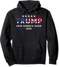 Donald Trump 2024 Take America Back Election Unisex Hooded Sweatshirt