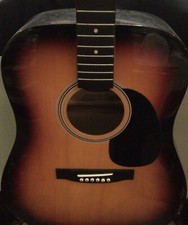 Hand Made Western Guitar Stagg Sw203sb
