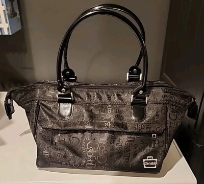 Caboodles ENVY Large Black Travel Makeup Case Doctor's Bag Pink