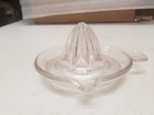 Vintage Manual Clear Glass Juice Extractor with Handle