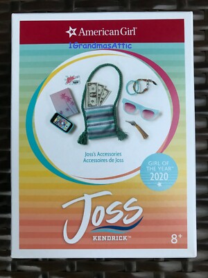 American Girl Joss Kendrick Accessories NIB Joss's GOTY 2020