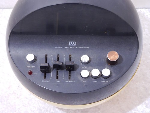 Weltron Design Ball Radio 2002 - Vintage alrededor de 1970 - Japón - DEFECTUOSO para aficionados - Imagen 3 de 8