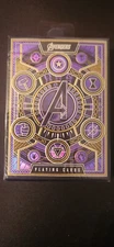 theory11 Avengers Purple Edition Premium Playing Cards - Marvel Infinity Saga