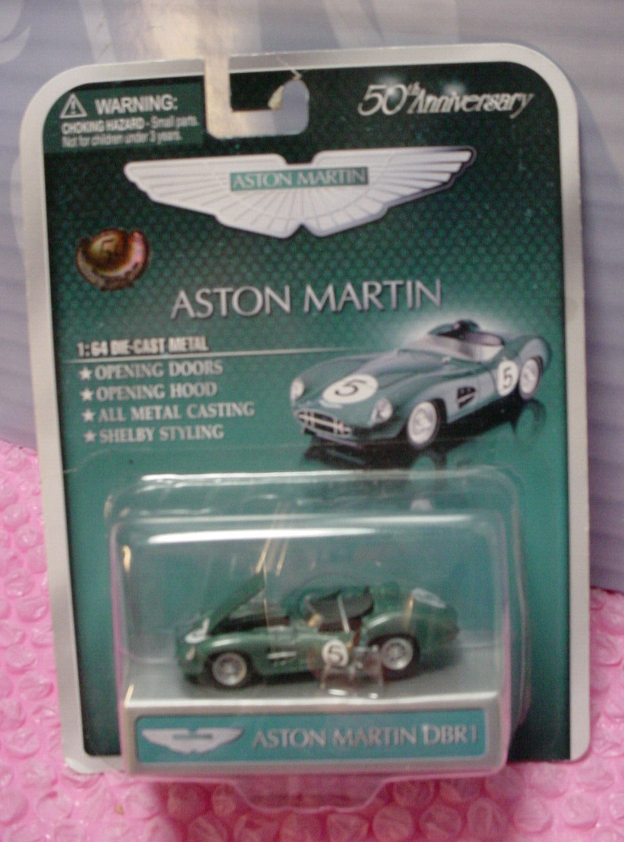 50TH Anniversary Shelby Collectibles ASTON MARTIN DBR1 ➽green