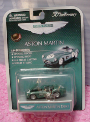 50TH Anniversary Shelby Collectibles ASTON MARTIN DBR1 ➽green