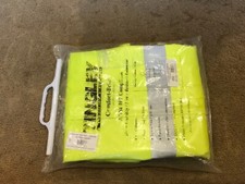 Tingley C53122 High Visibility Class 3 Waterproof Rain Coat Lime Size 4XL