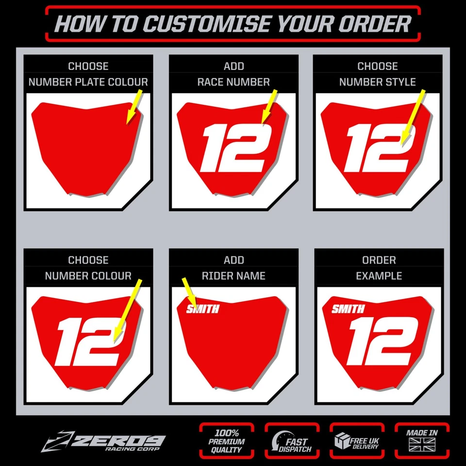 ПОЛЬЗОВАТЕЛЬСКИЕ НОМЕРНЫЕ ЗНАКИ MX ФОН YZF 250 2024 - 2025 YZF 450 2023 - 2025 TEAM - Изображение 2 из 4