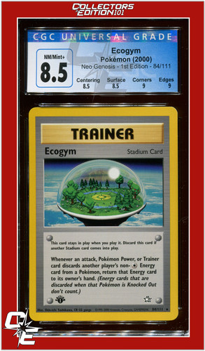 Ecogym (1st Edition) graded CGC 8.5 for sale on eBay