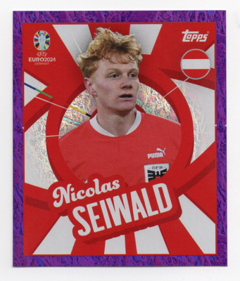 Topps Euro 2024 AUT PTW Seiwald Euro Border (Gebraucht) in Luzern für