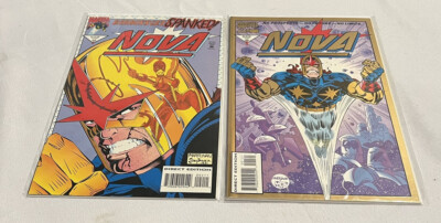 Nova #1 #2 - Marvel Comics (1994) Boarded And Bagged