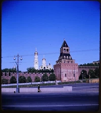 Kremlin Moscow Russia - 1966 Stereo Realist Slide Kodachrome #924