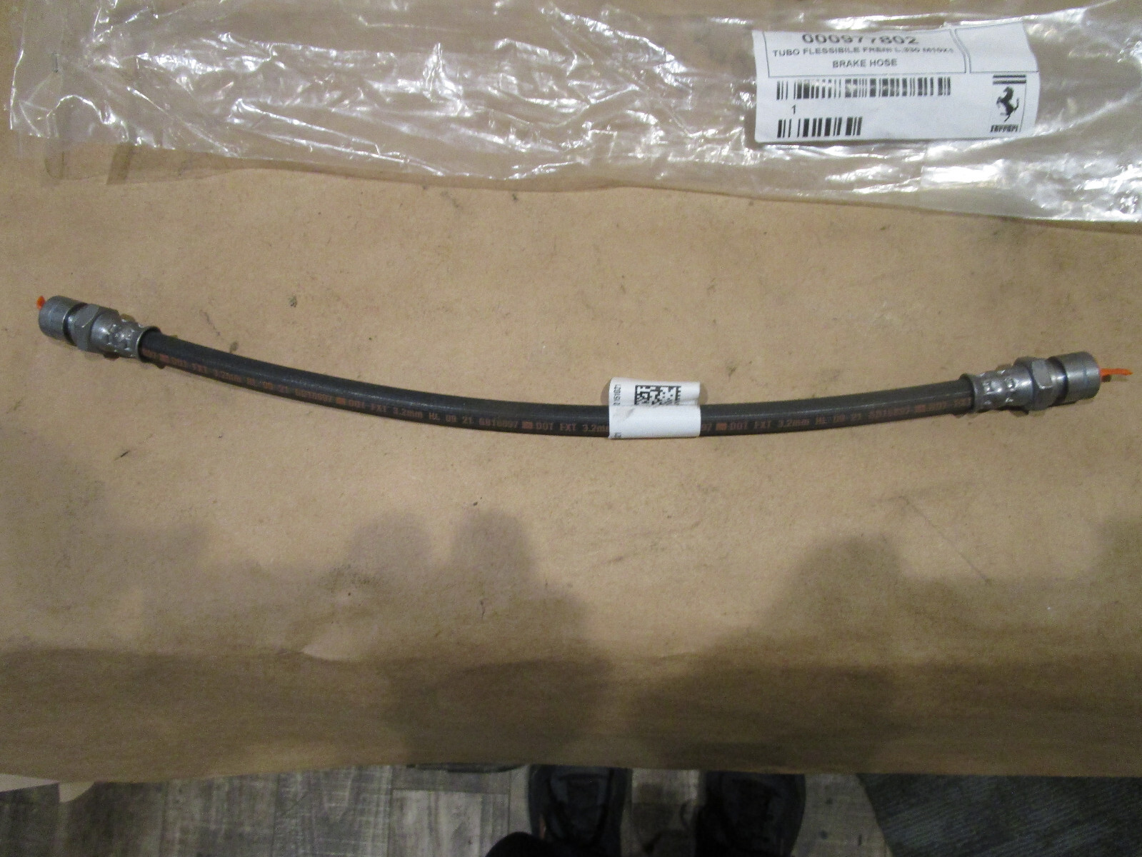 Ferrari 288,348,355,360,430,456,Others -Flexible Brake Hose L 330mm P/N 977802
