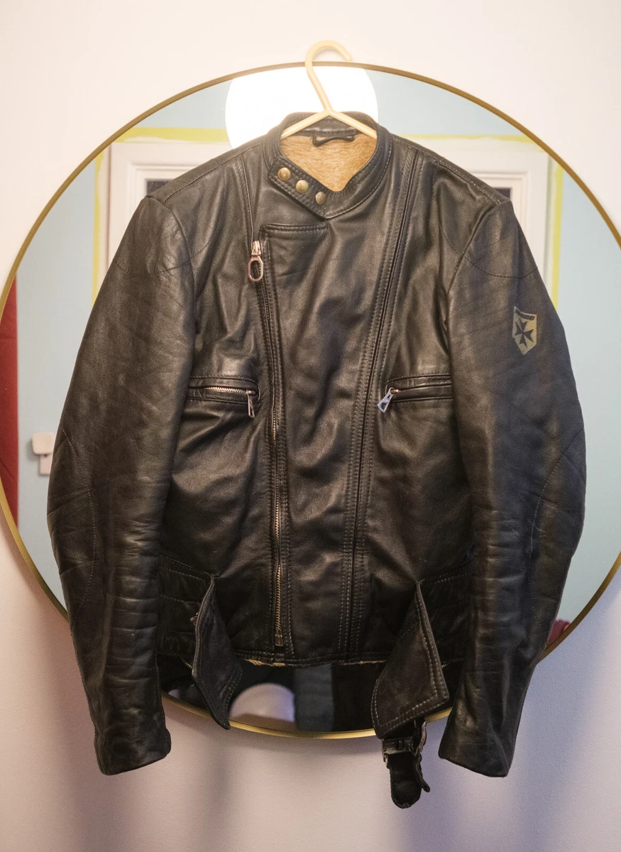 German leather motorcycle best sale jacket