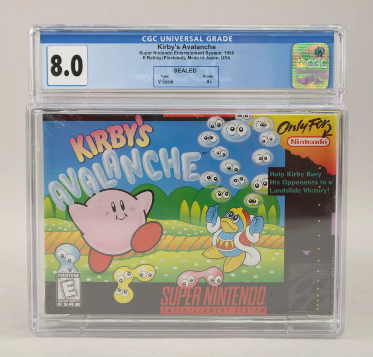 Play Kirby's Avalanche Online, play retro games