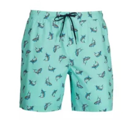 Salt Life Volley Shorts Sandbar Sunday Printed  M Live Salty Saltlife NWT