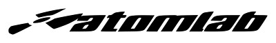 Atomlab Logo Decal #1 1.5''x15'' Choose Color