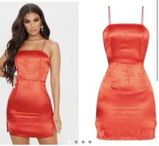 Red Pretty Little Thing Mini Dress Size 6