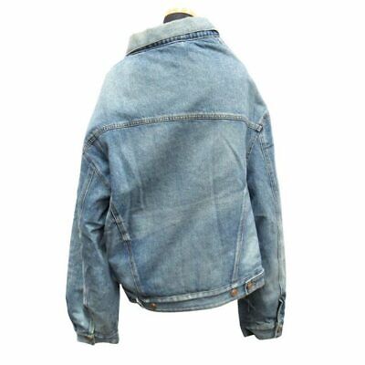 21aw Balenciaga Asymmetric Padded Denim Jacket Lining Check 21aw Balenciaga Asymmetric Padded Denim Jacket Lining Check