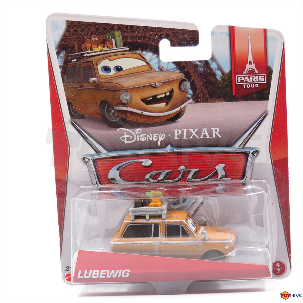 Disney Pixar Cars Lubewig - Paris Tour #4 of 7 diecast by Mattel