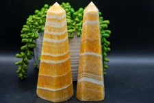 Orange Calcite Tower