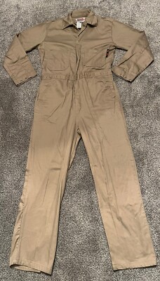 Mens 38R WALLS FR Work Coveralls Flame Resistant HRC ATPV