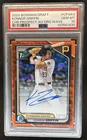2024 Bowman Draft Konnor Griffin Chrome Auto Orange Wave Refractor #/25 PSA 10