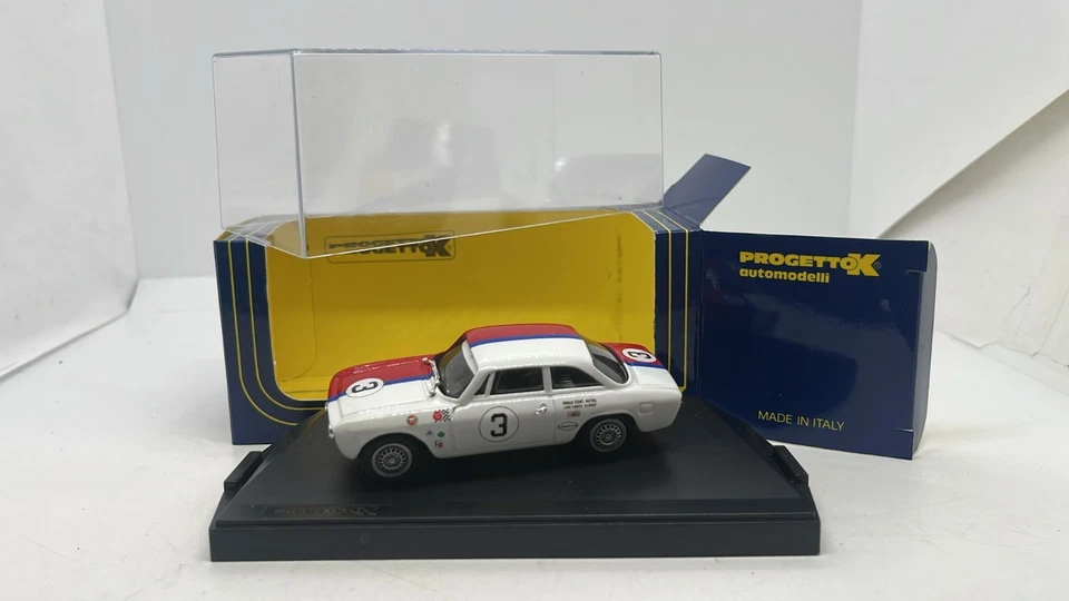 PROGETTO K PK 2061  ALFA ROMEO GIULIA GTA CAMP. USA TRANS-AM 1967  scala 1:43 - Immagine 2 di 4