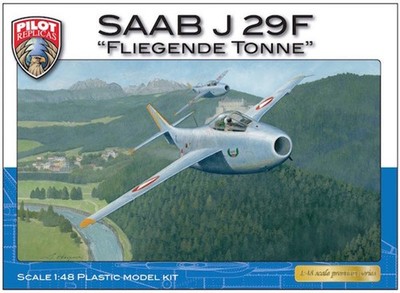 Pilot Replicas 48A003 1:48 Saab J-29F 'Tunnan' Austrian