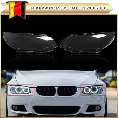 Front Scheinwerferglas Gehäuse Abdeckung Für BMW E92 E93 M3 Facelift 2010-2013