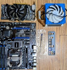 MSI Motherboard cpu combo AMD FX FD8320 FRW8KHK 16gb Memory