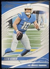 Panini Absolute 2025 Justin Herbert #11 Los Angeles Chargers NFL Football Card