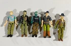 5 Vintage GI Joe Action Figures DAMAGED Recondo Heavy Metal Beachhead Wild Bill