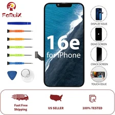 For iPhone 16e Screen Replacement 6.1" LCD Display Touch Digitizer Screen Tools
