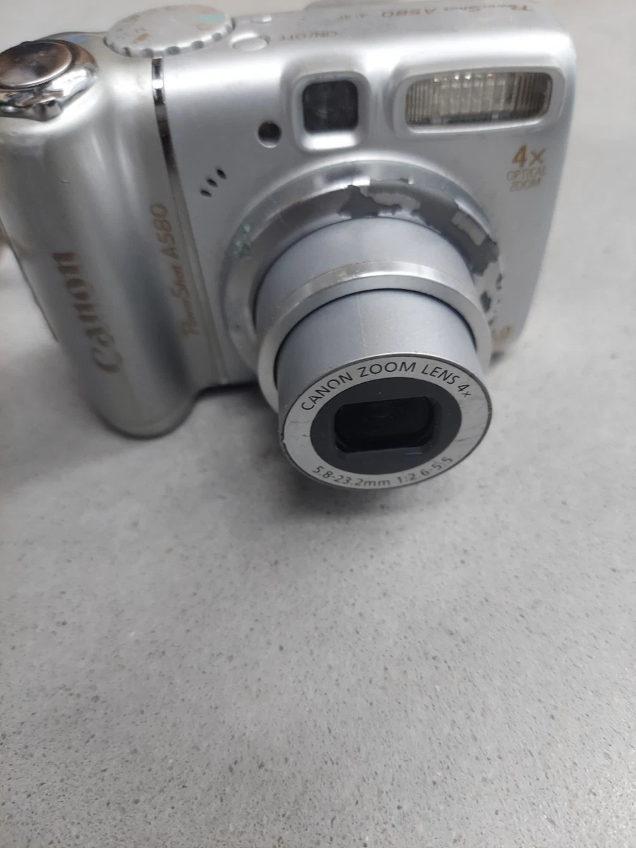 Canon Powershot A580 Digital Cameras with Built - in Flash for