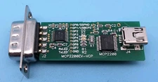 Microchip MCP2200EV-VCP Demo Board USB-to-RS232 NICE