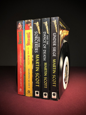 THRAXAS 5-Book Lot - Martin Scott - Fantasy Noir - 1st Editions - World Fantasy