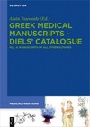 Greek Medical Manuscripts - Diels' Catalogue : Manuscripts of All Other Autho...