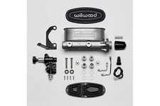 Wilwood Aluminum Tandem Brake Master Cylinder Kit W Bracket Valve 1-18 Bore Wilwood Aluminum Tandem Brake Master Cylinder Kit W Bracket Valve 1-18 Bore