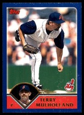 Terry Mulholland 2003 Topps #543 Indians MLB READ FREE SHIPPING AutographDen