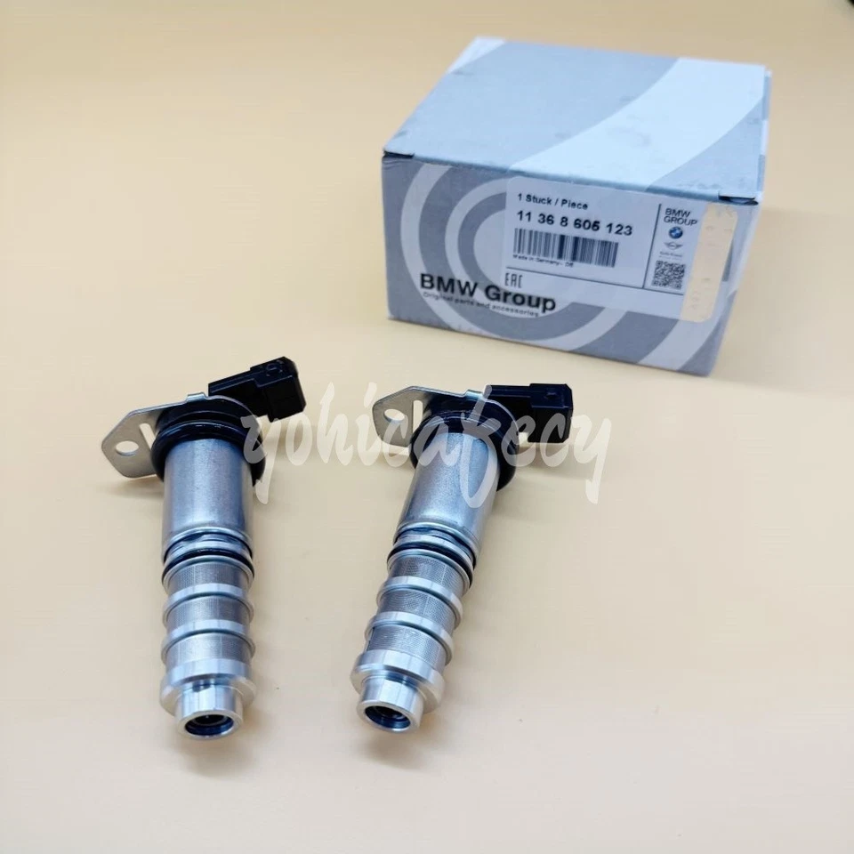 Fits BMW 335i 535i 550i 740 M3 M5 X3 X5 X6 2PCS VANOS Solenoid Valve 11368605123 Foto 3 de 4