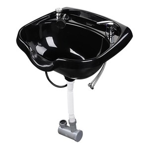 Byootique Large Shampoo Bowl Hair Sink w/ CUPC Vacuum Breaker Neck Rest Beauty