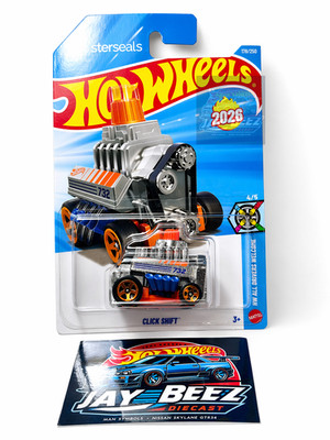 Hot Wheels 2026 NEW Case K Click Shift LC (Promo Combine Shipping